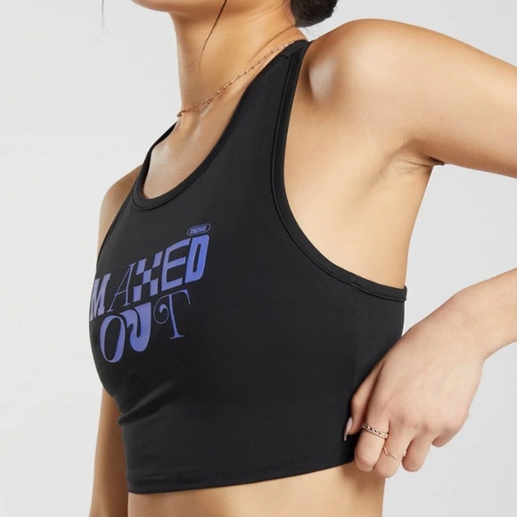 Gymshark Maxed Out Tank Black L Sold Out - Picture 3 of 8